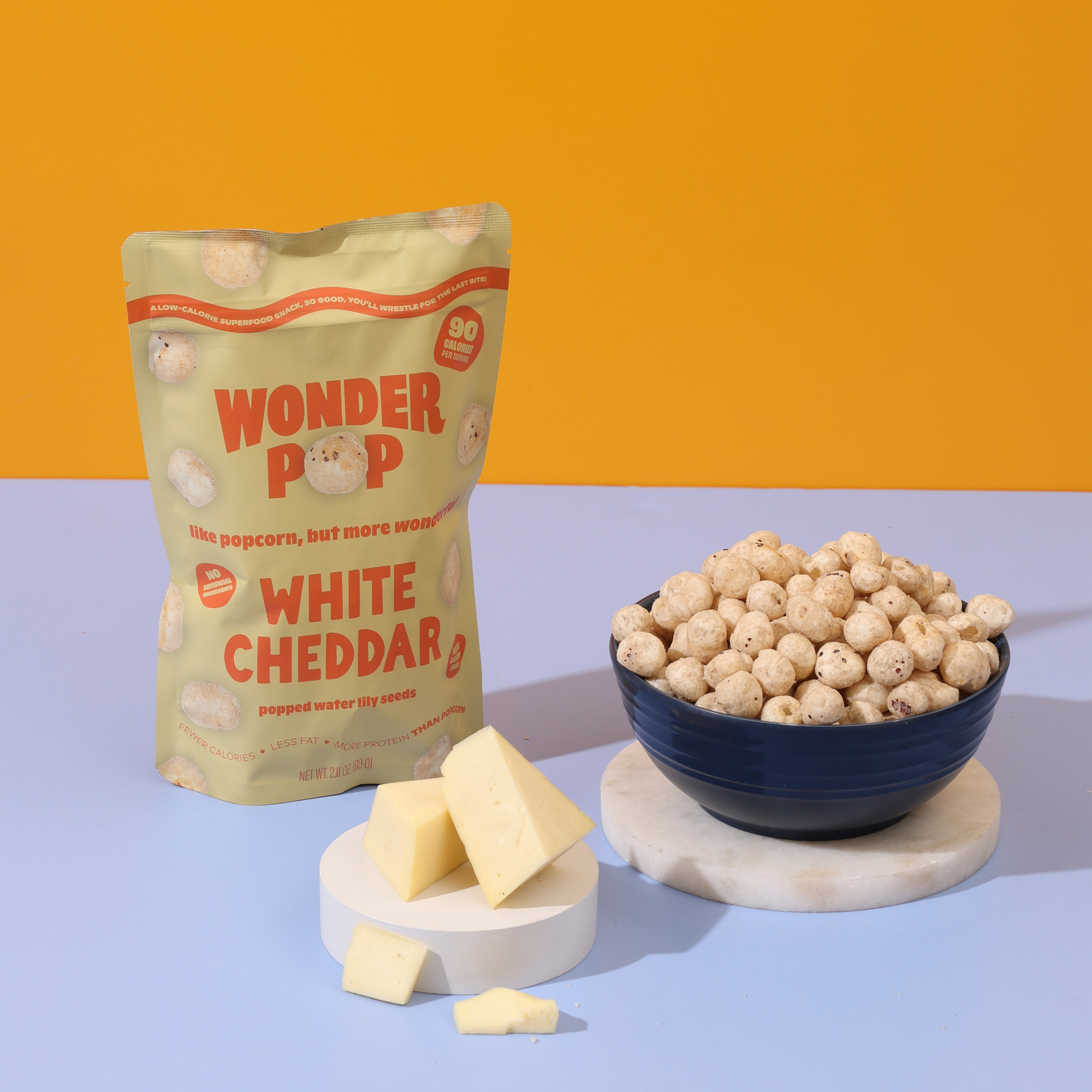 White Cheddar Popped Water Lily Seeds