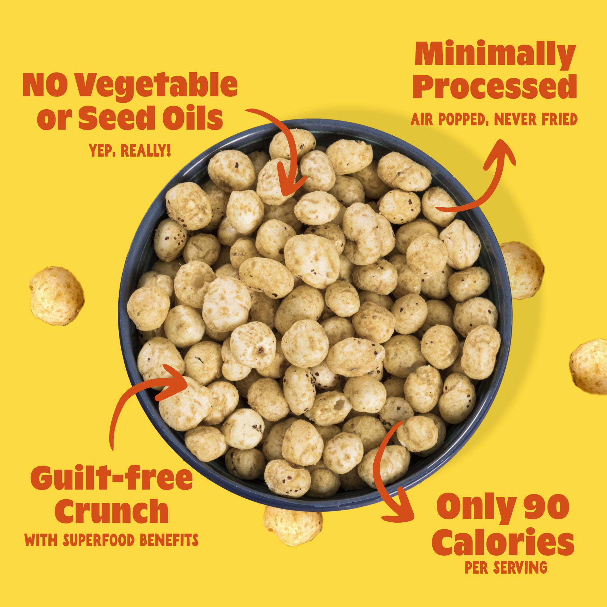 Chili Limon - Popped Water Lily Seeds