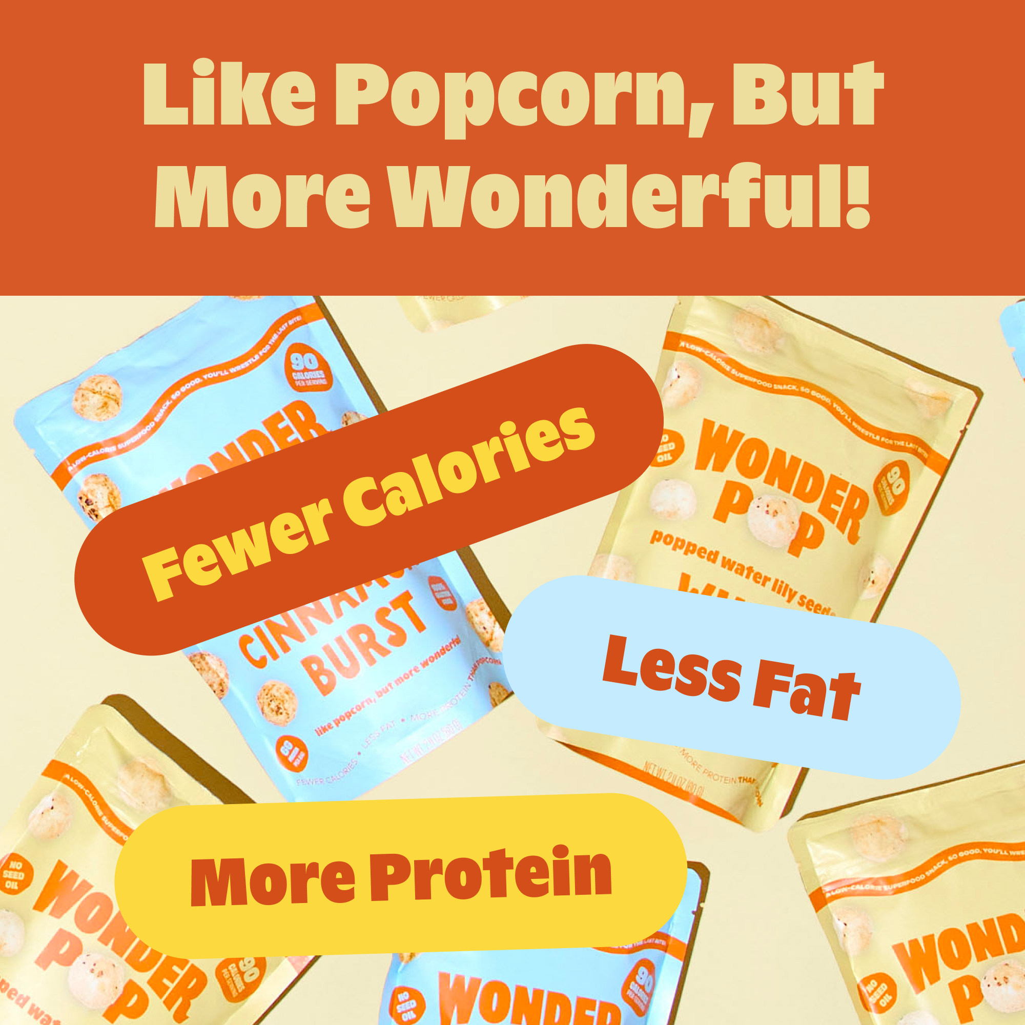 White Cheddar Popped Water Lily Seeds